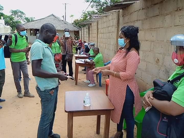 O Conselho Executivo Províncial de Nampula através da DPGCAS participa na cerimónia de lançamento de pagamento do PASD em Monapo para aliviar os ef...